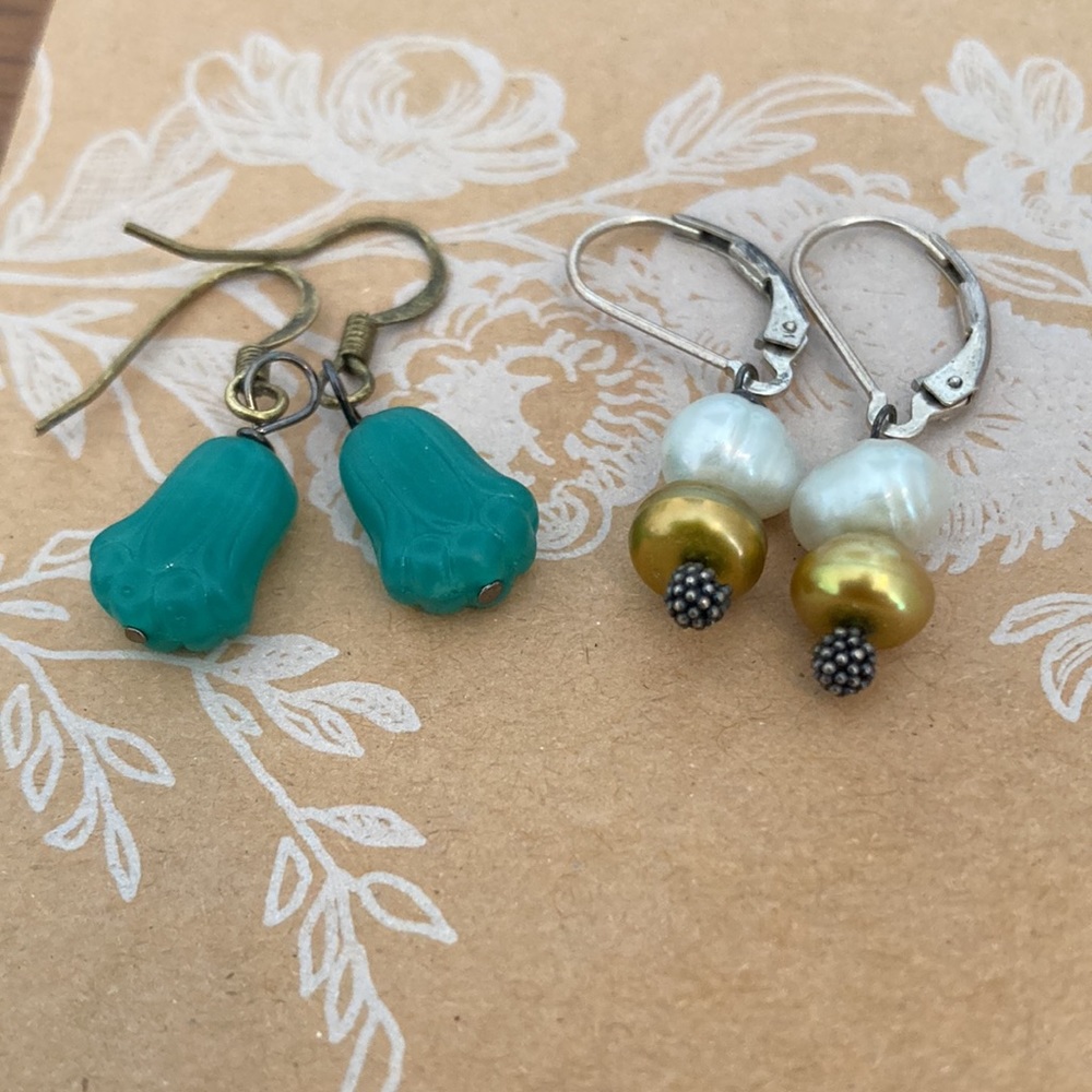 Two Pairs of Earrings